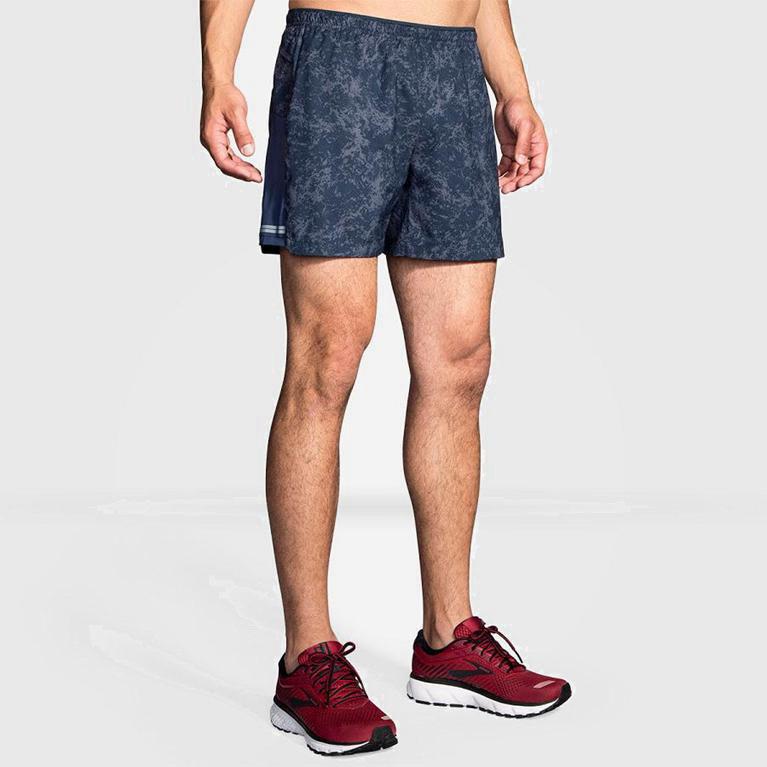 Brooks Sherpa 5 Mens Running Shorts Ireland Blue (ZWVO-78940)